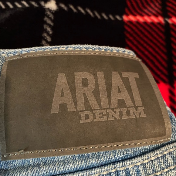 Ariat Men's M7 Light Blue Straight Jeans slim fit size 29/30 - Picture 9 of 9